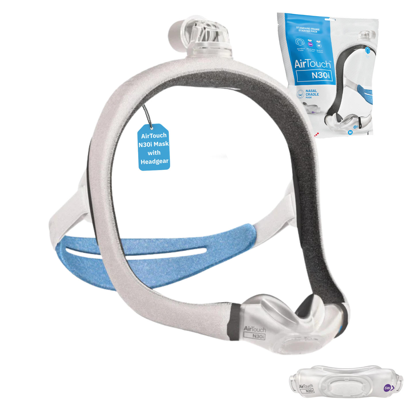 Resmed AirTouch N30i Standard Starter Pack - Reference: 62300-Bundle